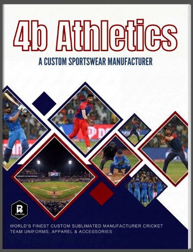 4B Athletics Cricket Catalogue